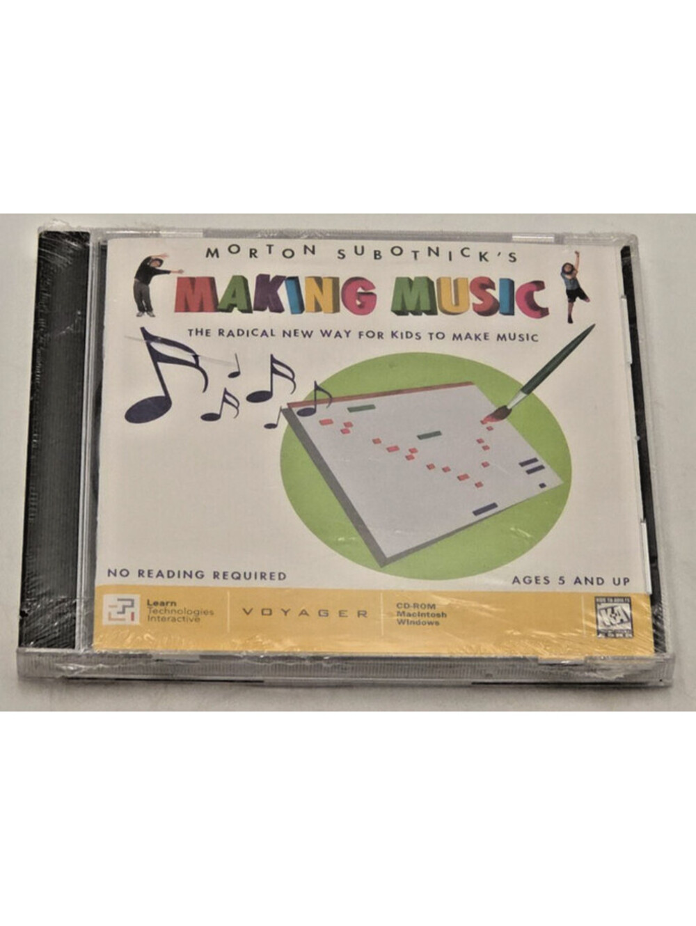 Morton Subotnick Making Music 1995 CD-ROM Windows Mac Voyager New Sealed